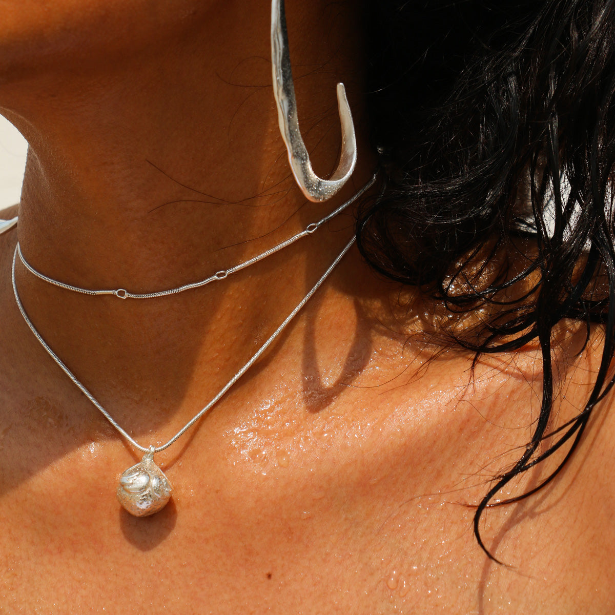 Tiny Kasturi Pendant & Chain