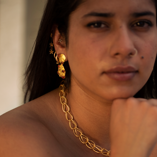 Tapish Danglers- Gold