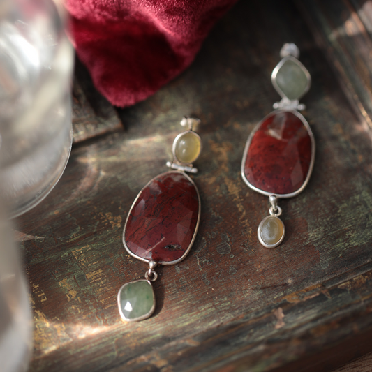 Jasper Earring